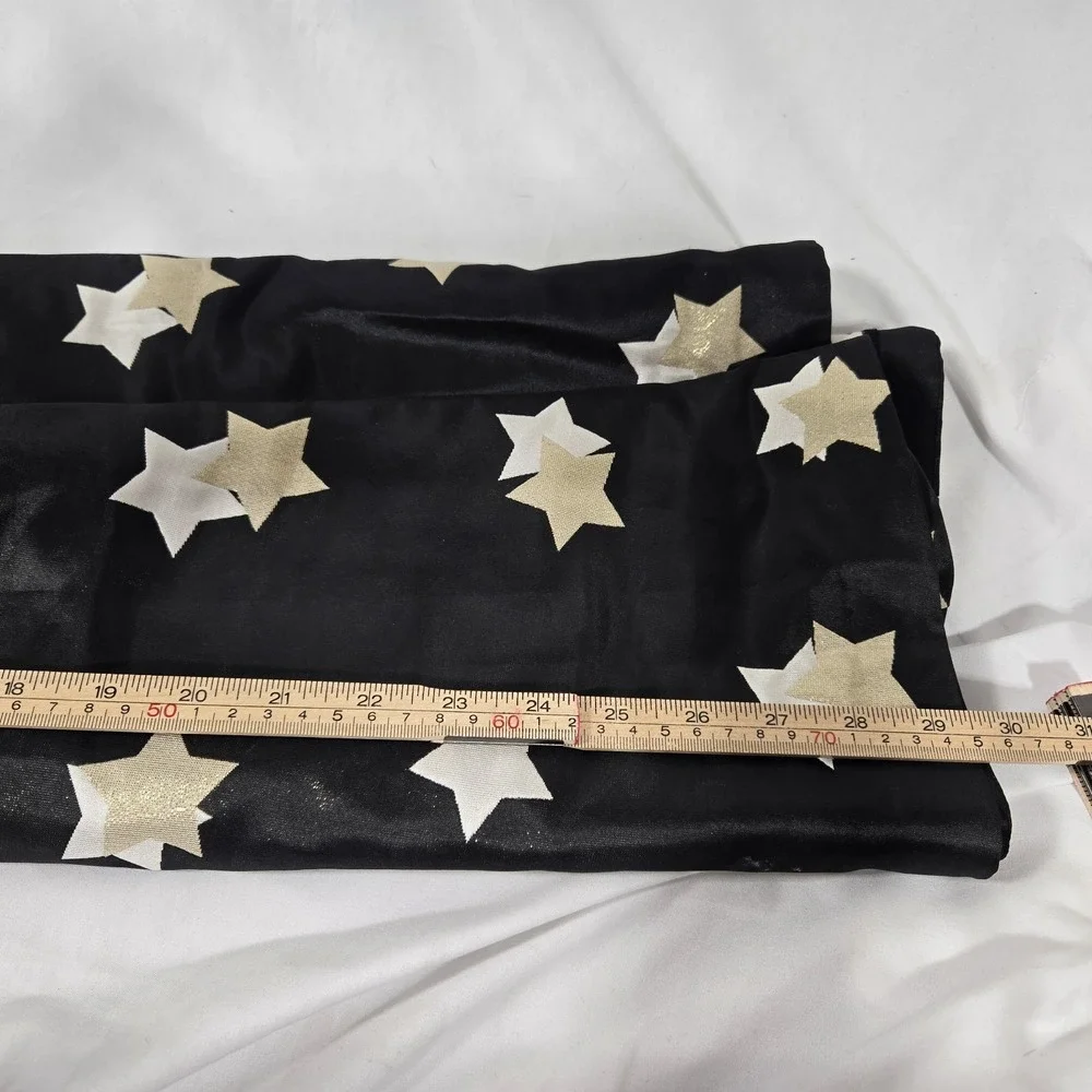 Gymboree Black Dress | Silver and Gold Stars | Size 12 Girls